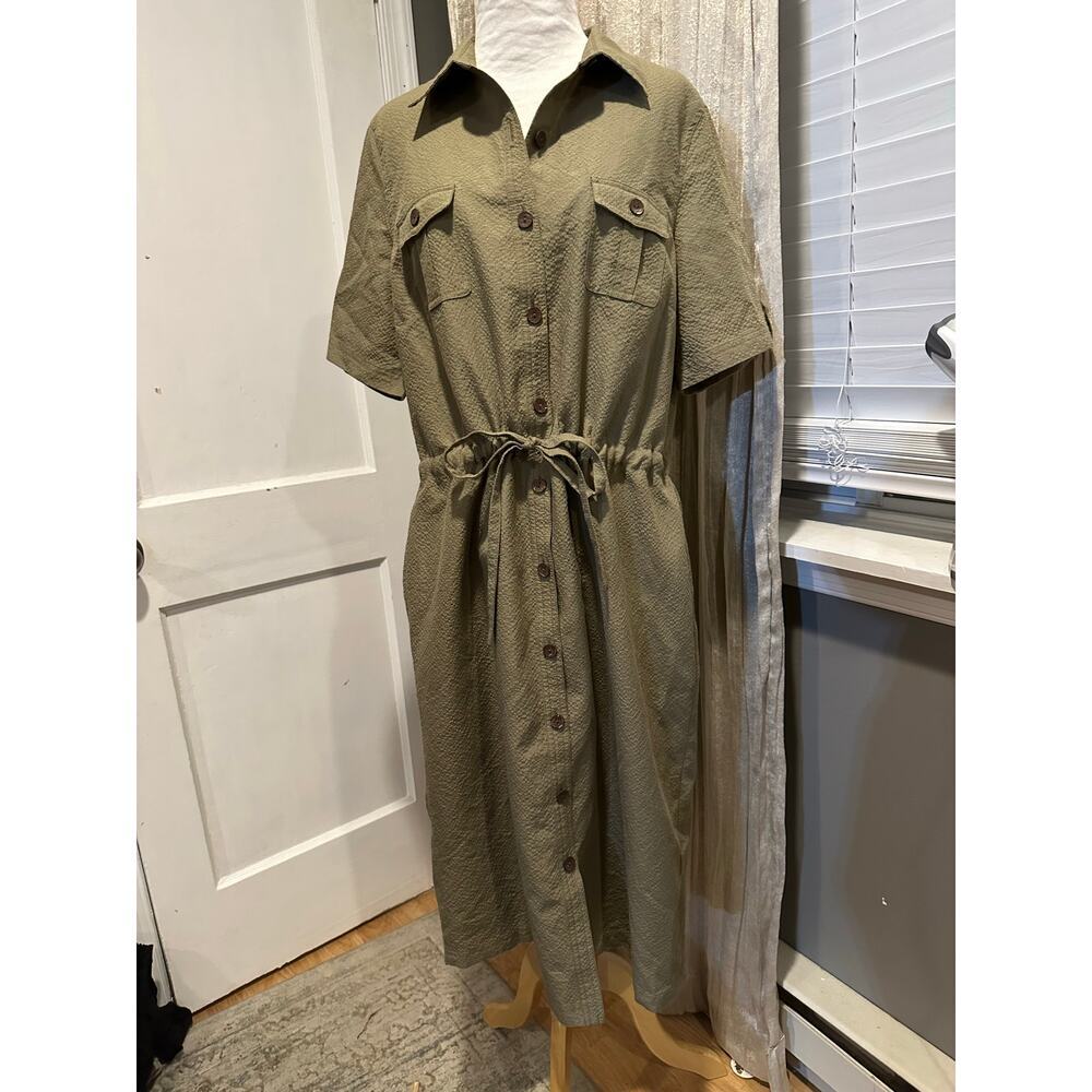 Size 12 Appleseeds  green dress